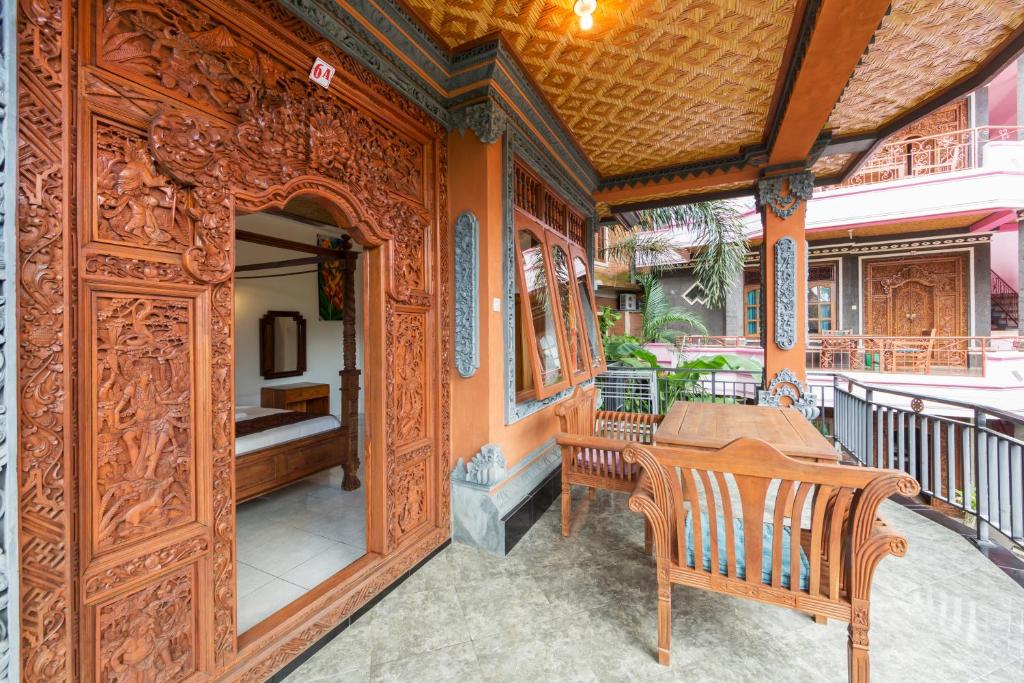 Balkón nebo terasa v ubytování Sayong House