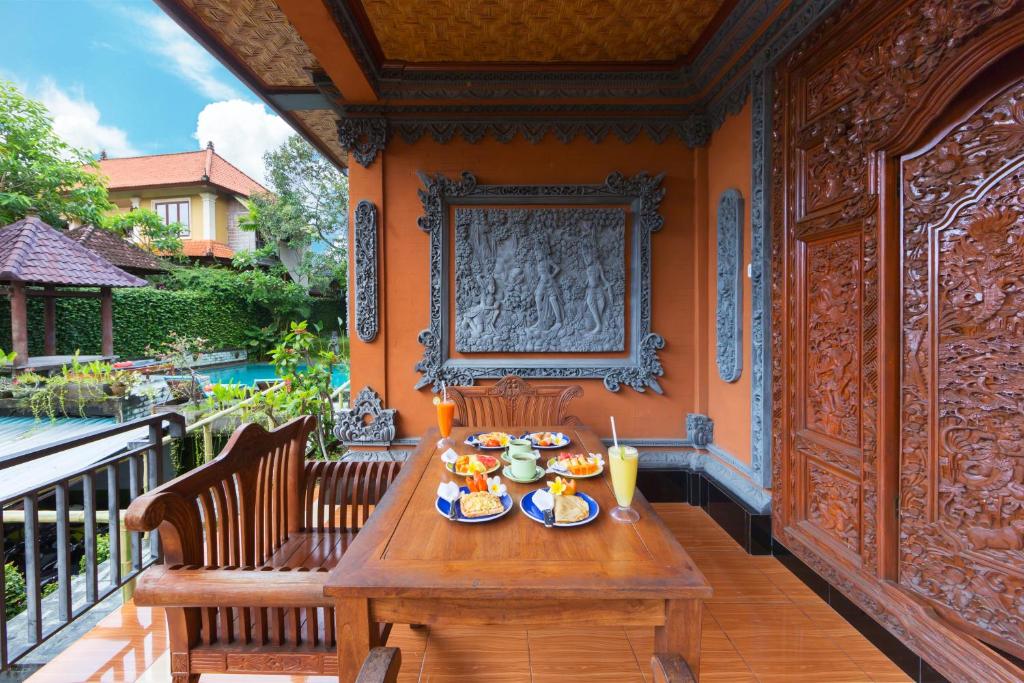 Balkón nebo terasa v ubytování Sayong House