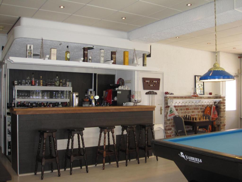 Lounge nebo bar v ubytování Hotel Valkenhof