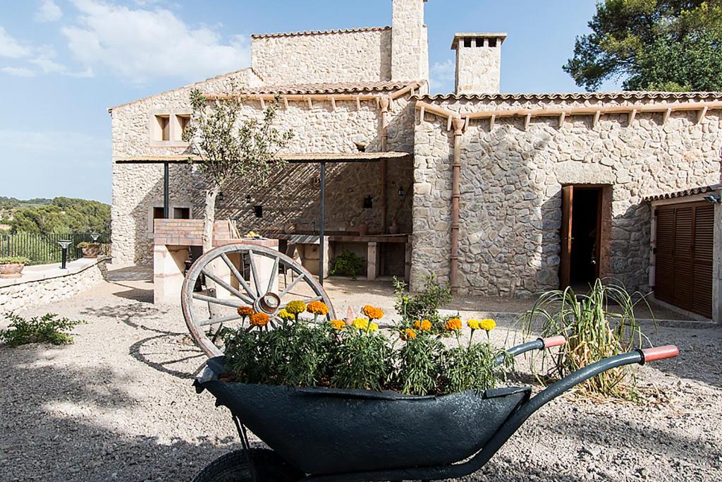 Zahrada ubytování Country House Sa Serra