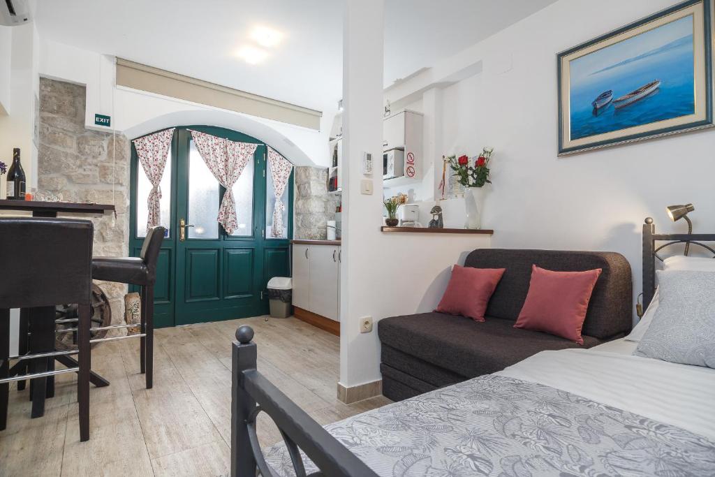 Zona d'estar a Apartments Villa Cambi