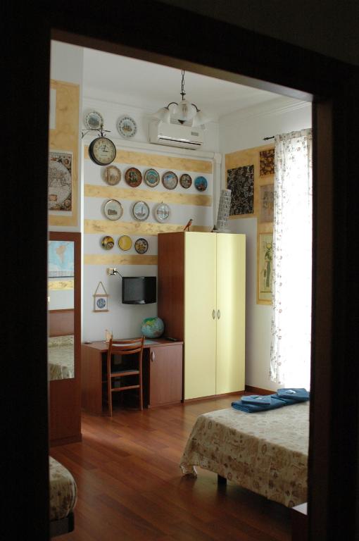 TV a/nebo společenská místnost v ubytování Albergo Astro