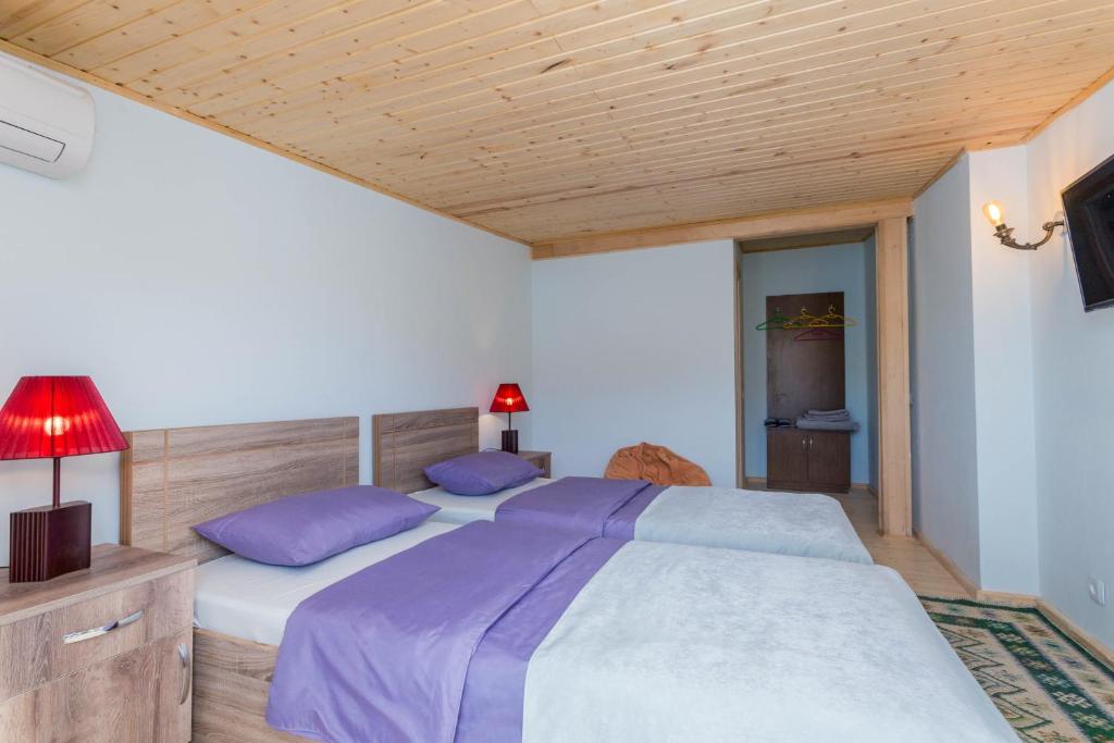 Postel nebo postele na pokoji v ubytování ANNA