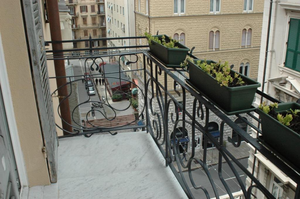 Balkón nebo terasa v ubytování Albergo Astro
