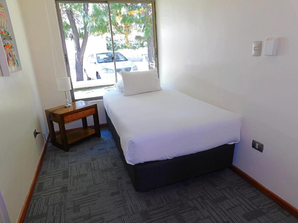 Postel nebo postele na pokoji v ubytování Hotel Mar Andino
