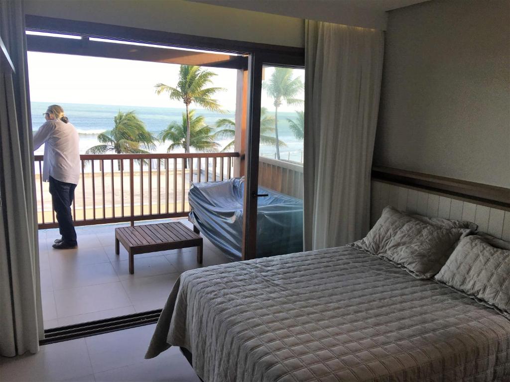  Apartamento beira-mar no Bali Bahia
