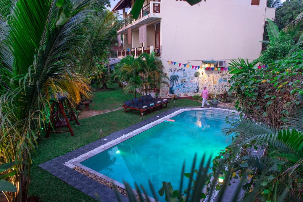 Bazén v ubytování Hotel Finlanka nebo v jeho okolí