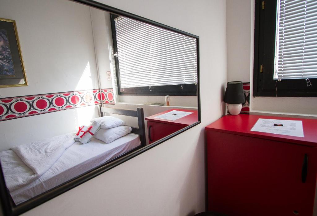 Postel nebo postele na pokoji v ubytování Rooms And Apartments S