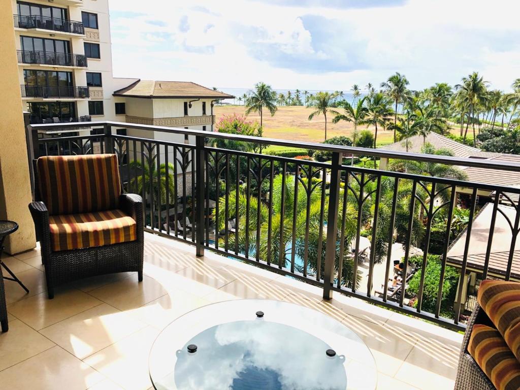 Balkón nebo terasa v ubytování Beach Villas at Ko Olina 5th floor Ocean View