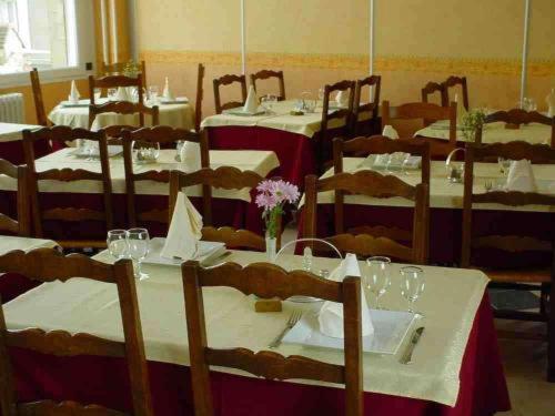 Restaurace v ubytování Le Clos Normand