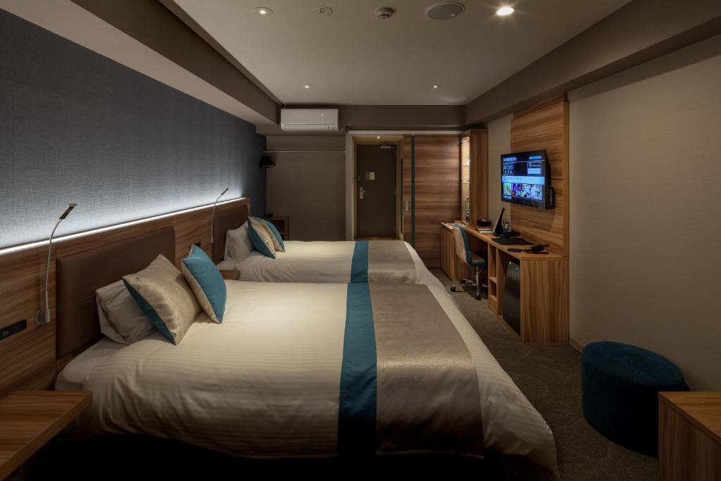 TV a/nebo společenská místnost v ubytování Wat Hotel & Spa Hida Takayama
