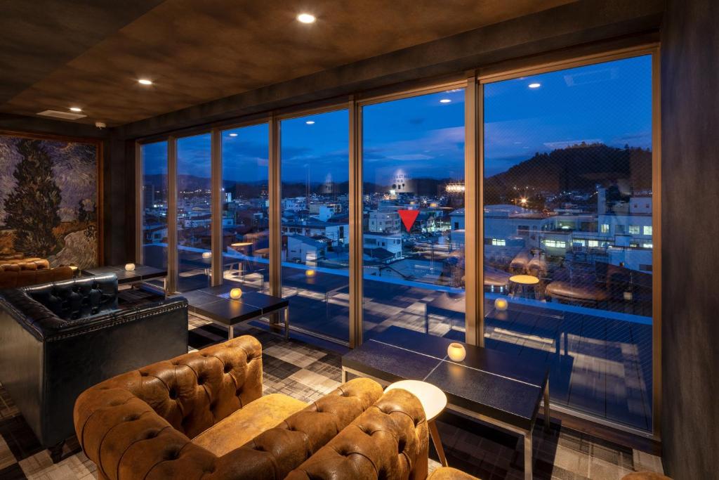 Posezení v ubytování Wat Hotel & Spa Hida Takayama