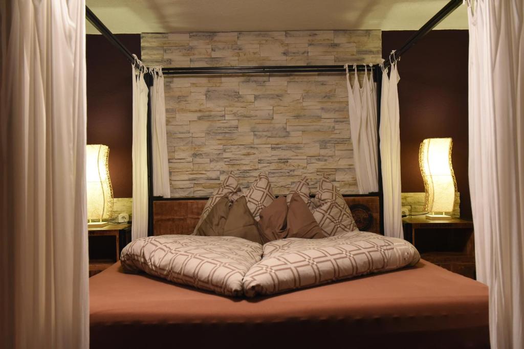 Postel nebo postele na pokoji v ubytování Apartment Fernerkogel