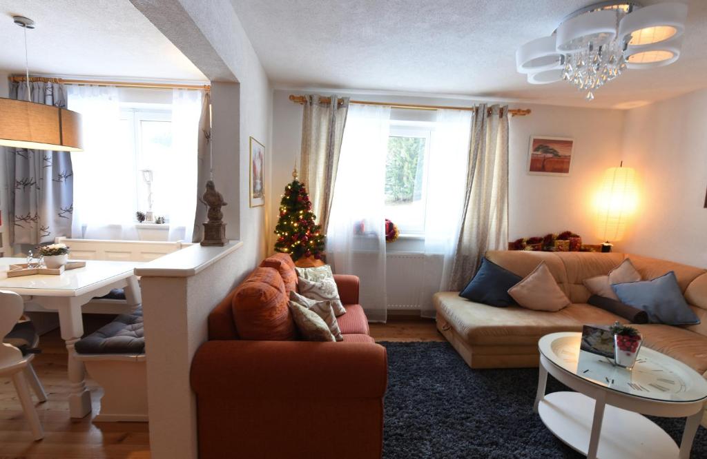 Posezení v ubytování Apartment Fernerkogel