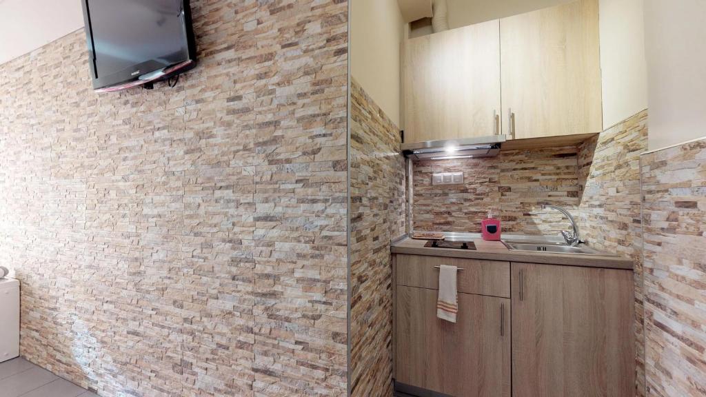 Kuchnia lub aneks kuchenny w obiekcie Luxury Living Apartments and Spa