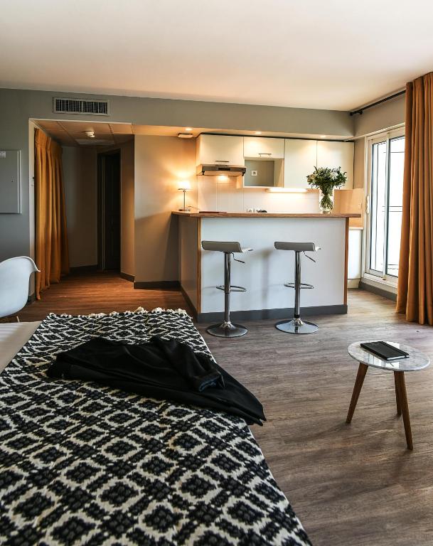 Posezení v ubytování Hôtel La Réserve