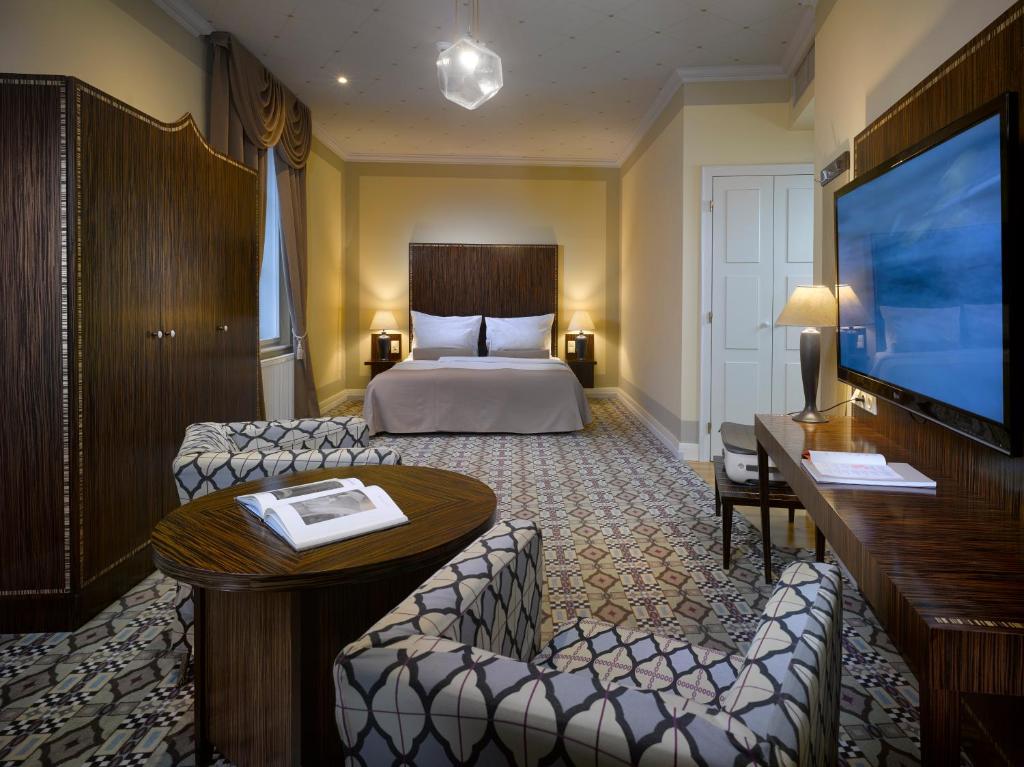 Krevet ili kreveti u jedinici u okviru objekta Grandezza Hotel Luxury Palace