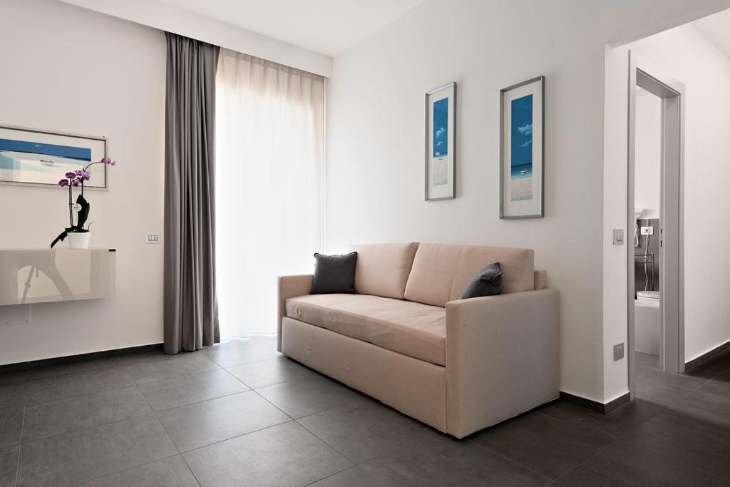 Posezení v ubytování nautilus b&b suite design