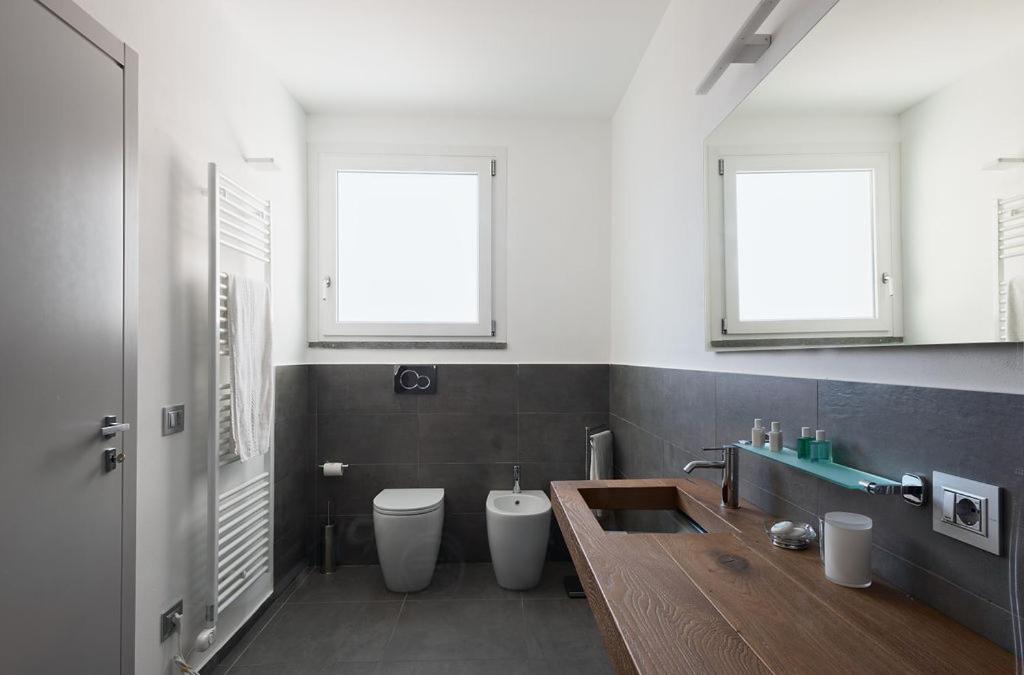 Koupelna v ubytování nautilus b&b suite design
