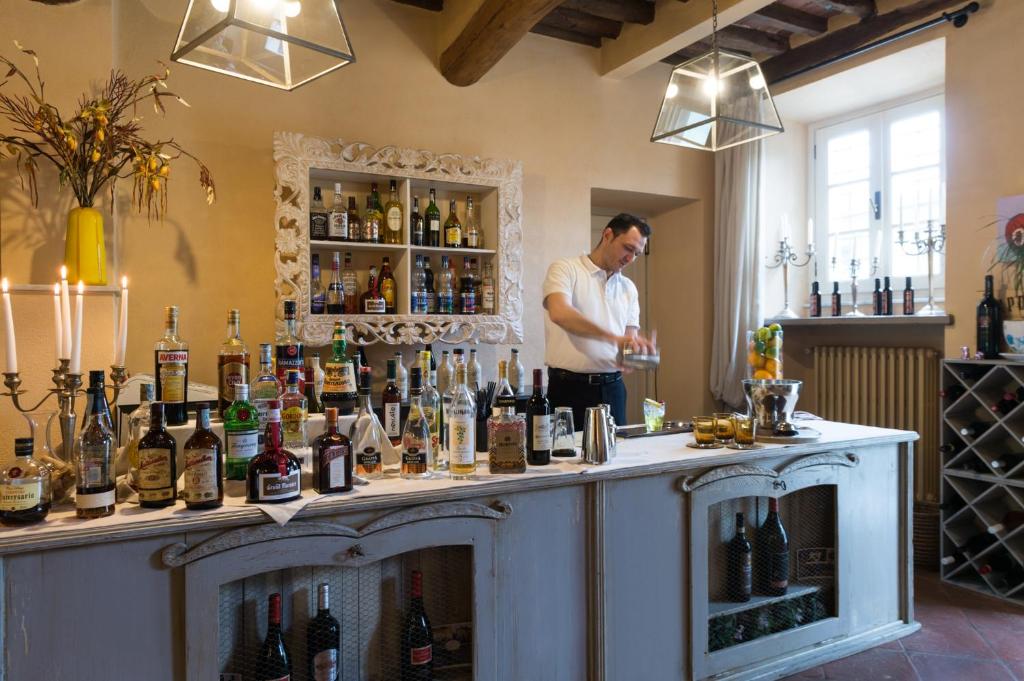 Nápoje v ubytování Hotel Albergo Villa Marta