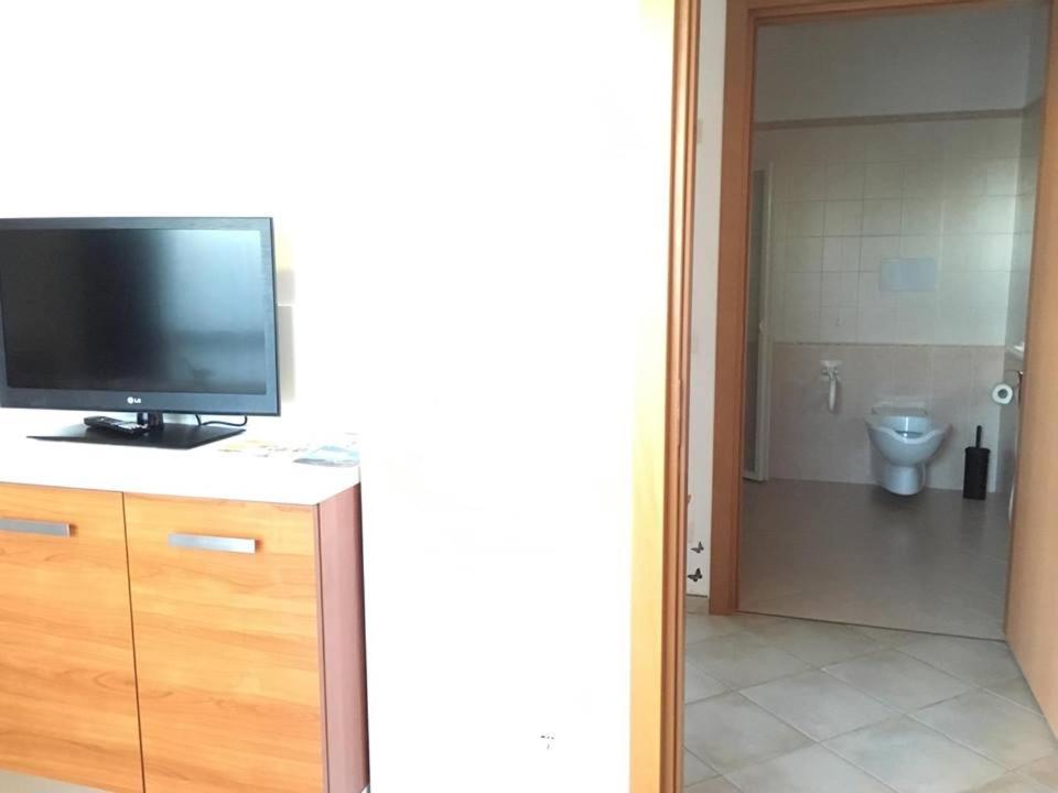 Koupelna v ubytování Agriturismo Al Franet