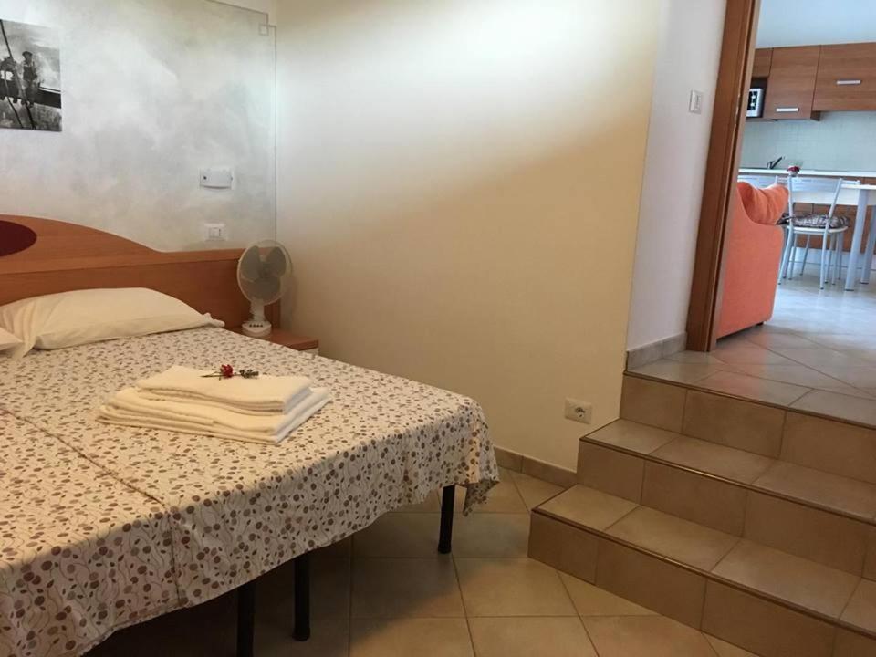 Postel nebo postele na pokoji v ubytování Agriturismo Al Franet