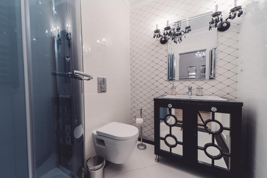 Łazienka w obiekcie Glam Apartments