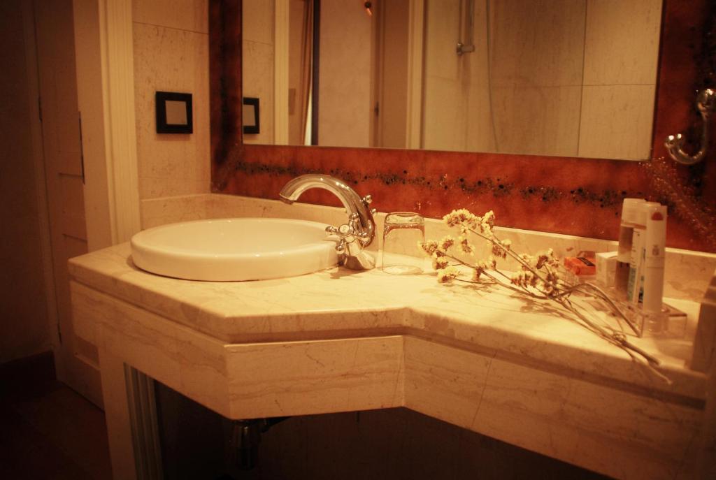 Koupelna v ubytování Siora Vittoria Boutique Hotel