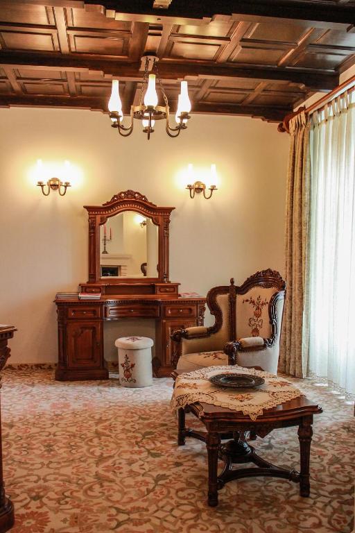 Posezení v ubytování Hotel Medieval