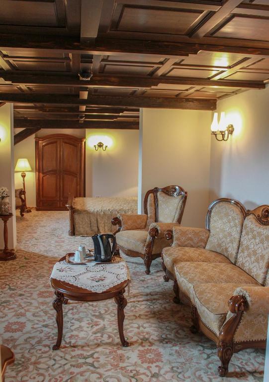 Posezení v ubytování Hotel Medieval