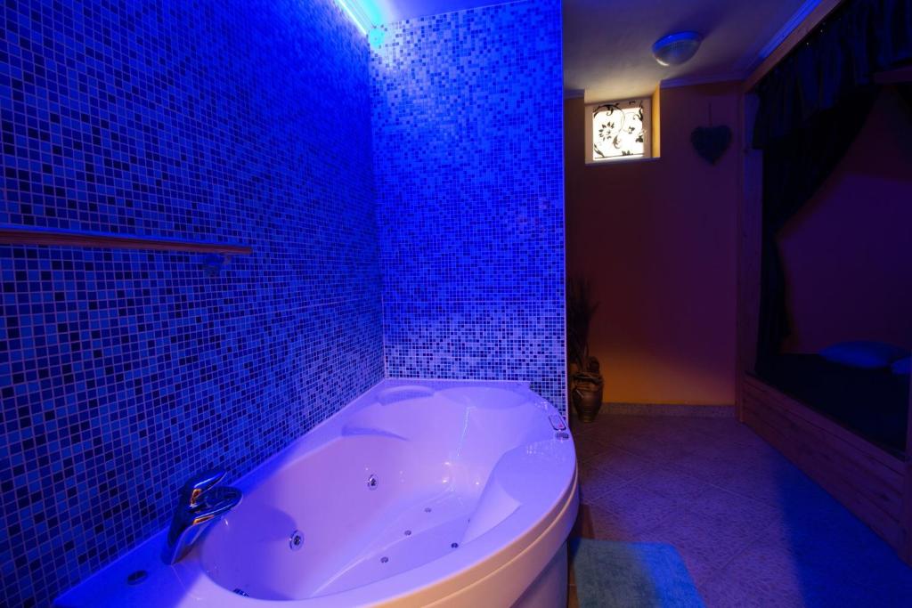 Koupelna v ubytování Apartments Pri Adamsovih