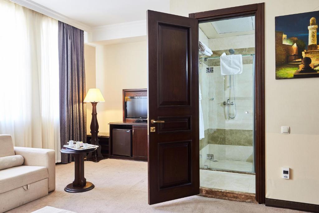 Posezení v ubytování Smith Hotel