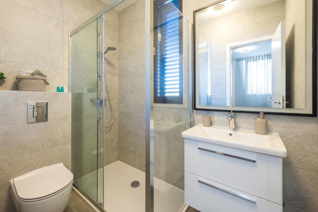 Koupelna v ubytování Saint Blaise Luxury Suite