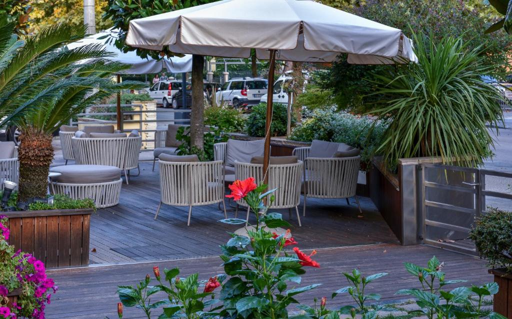 Zahrada ubytování Hotel Rosenblatt