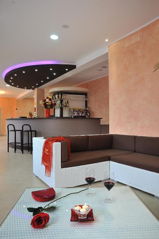 Nápoje v ubytování Hotel Favorita