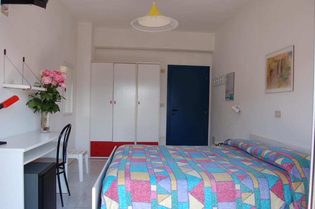 Posteľ alebo postele v izbe v ubytovaní Hotel Wally