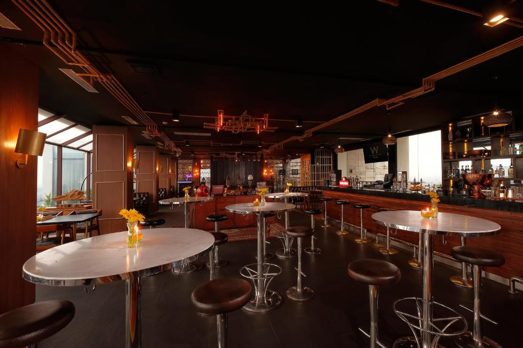 Lounge nebo bar v ubytování Wimarion Hotel Semarang
