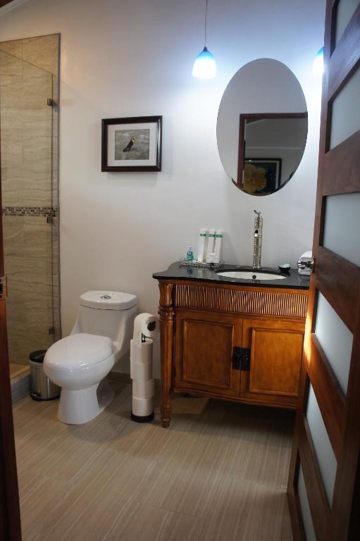 Koupelna v ubytování Casa Donna Rosa B&B