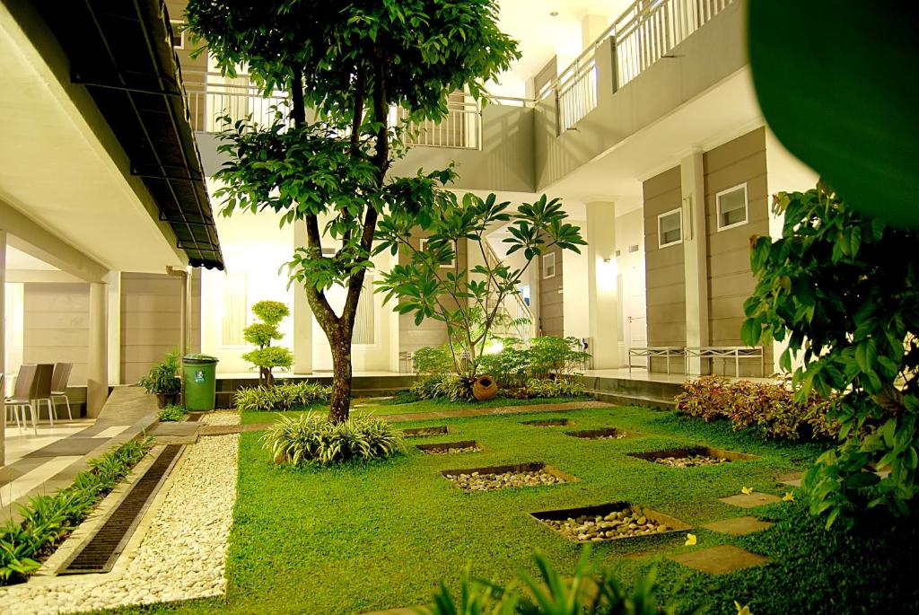 Zahrada ubytování The Sriwijaya Hotel - Halal Hotel
