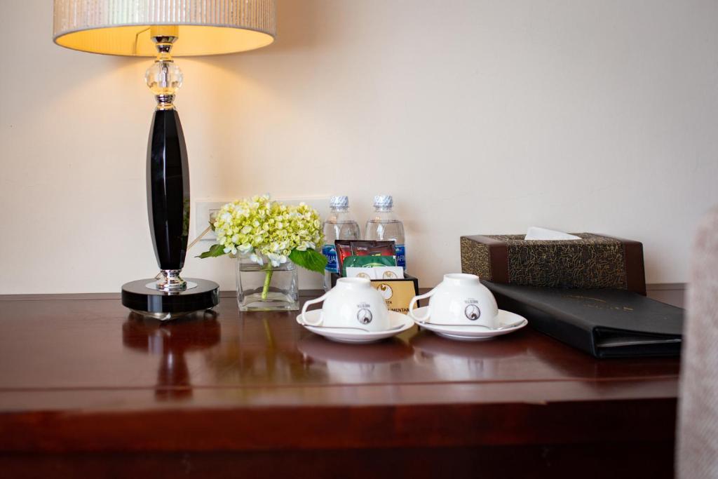 Nápoje v ubytování Nesta Hotel Hanoi