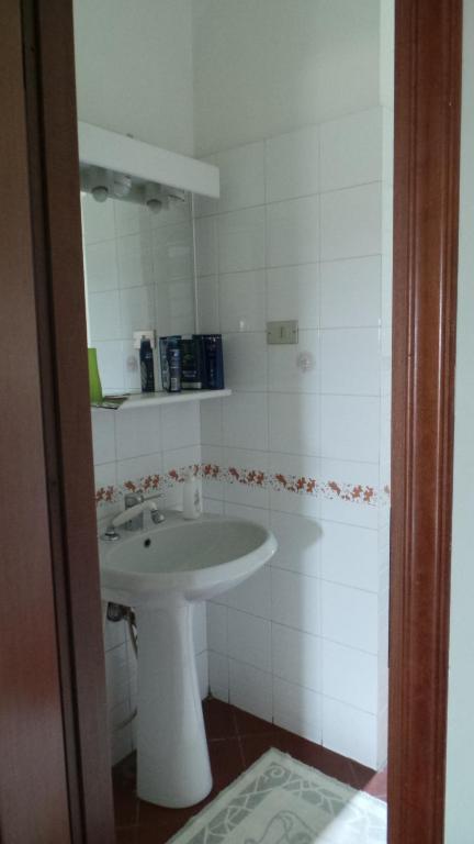 Koupelna v ubytování B&B La Rampichina