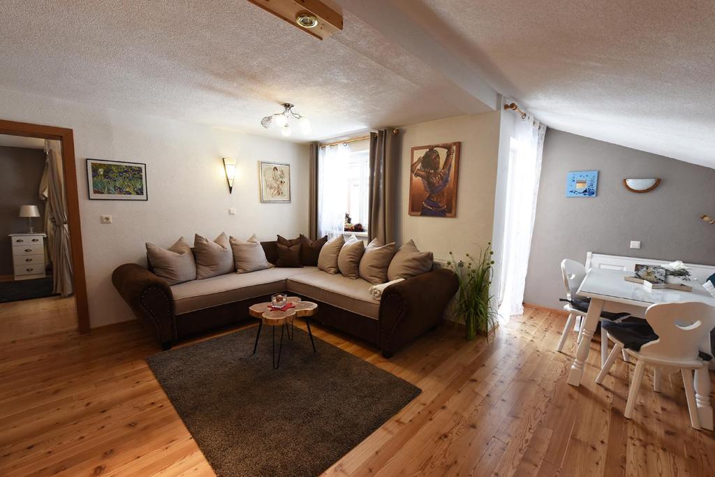 Posezení v ubytování Apartment Fernerkogel