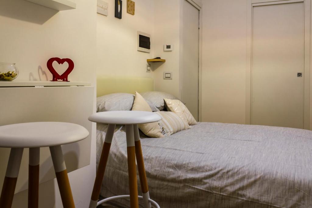 Posteľ alebo postele v izbe v ubytovaní La casa di Alice