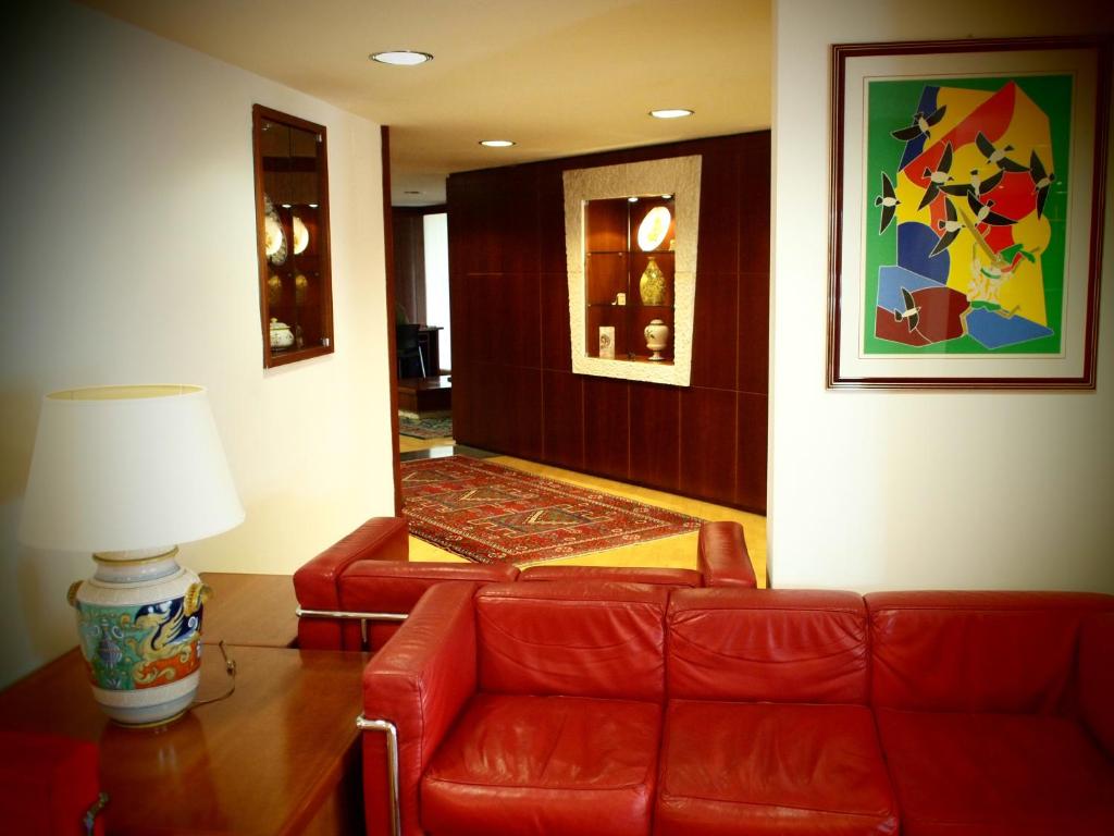 Posezení v ubytování Hotel Perusia