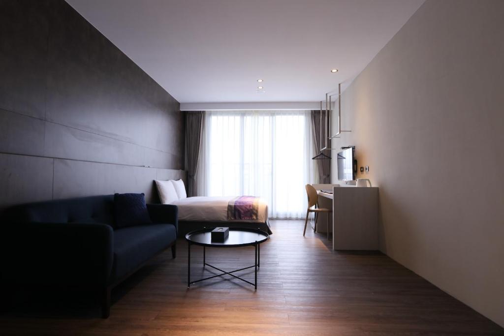 Posezení v ubytování Hotel Hesper HSR Taichung