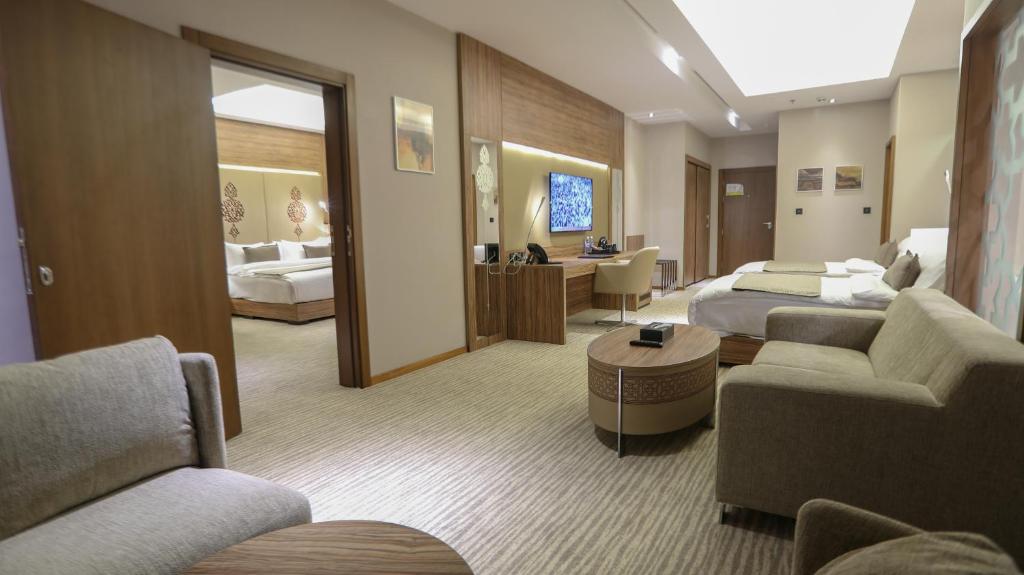 Posezení v ubytování V Boutique Hotel