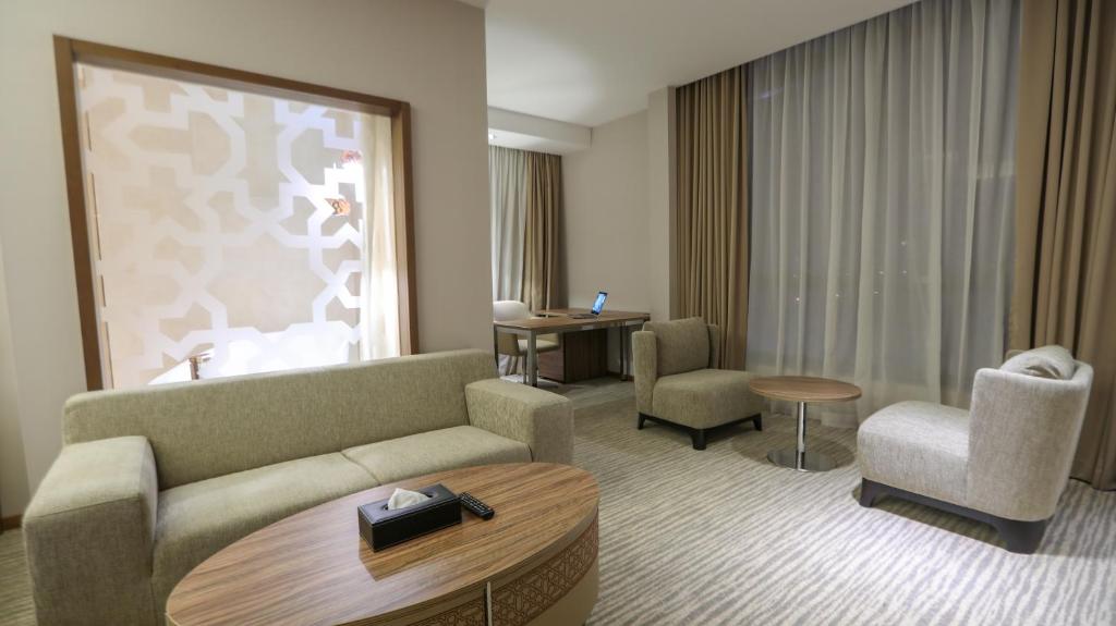 Posezení v ubytování V Boutique Hotel