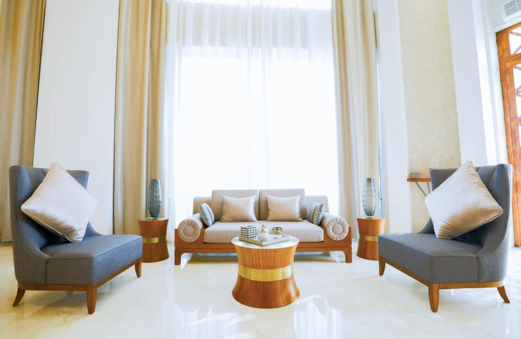 Posezení v ubytování V Boutique Hotel