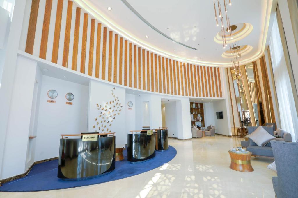 Posezení v ubytování V Boutique Hotel