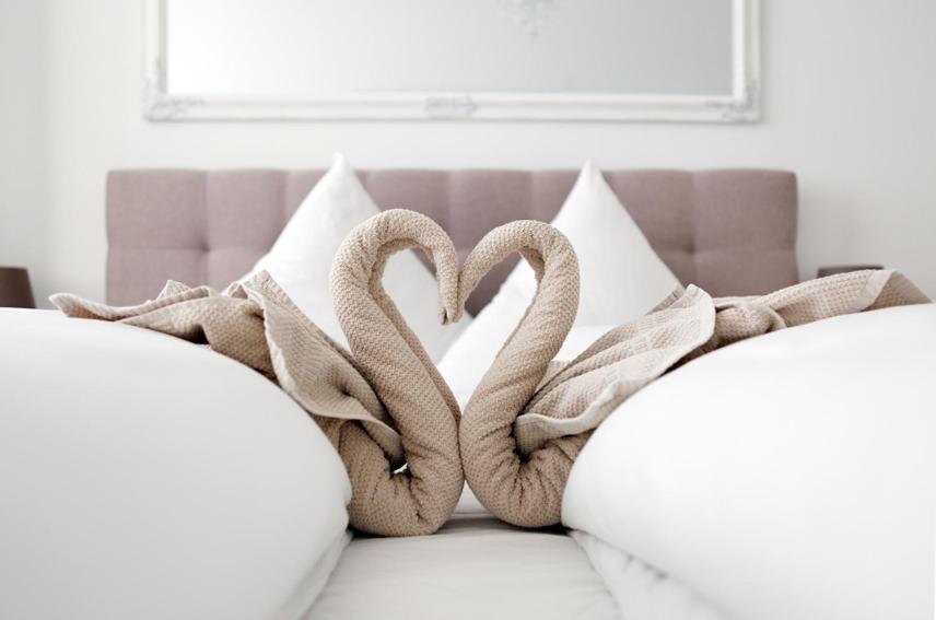 Lova arba lovos apgyvendinimo įstaigoje SC 4 Cozy Family & Business Flair welcomes you - Rockchair Apartments